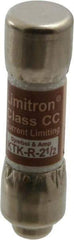 Cooper Bussmann - 600 VAC, 2.5 Amp, Fast-Acting General Purpose Fuse - Fuse Holder Mount, 1-1/2" OAL, 200 at AC (RMS) kA Rating, 13/32" Diam - Strong Tooling