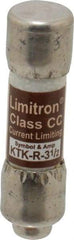 Cooper Bussmann - 600 VAC, 3.5 Amp, Fast-Acting General Purpose Fuse - Fuse Holder Mount, 1-1/2" OAL, 200 at AC (RMS) kA Rating, 13/32" Diam - Strong Tooling