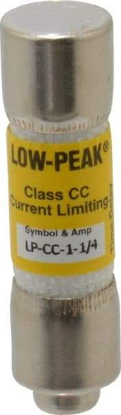 Cooper Bussmann - 300 VDC, 600 VAC, 1.25 Amp, Time Delay General Purpose Fuse - Fuse Holder Mount, 1-1/2" OAL, 20 at DC, 200 at AC (RMS) kA Rating, 13/32" Diam - Strong Tooling