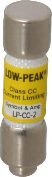 Cooper Bussmann - 300 VDC, 600 VAC, 2 Amp, Time Delay General Purpose Fuse - Fuse Holder Mount, 1-1/2" OAL, 20 at DC, 200 at AC (RMS) kA Rating, 13/32" Diam - Strong Tooling