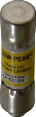 Cooper Bussmann - 300 VDC, 600 VAC, 25 Amp, Time Delay General Purpose Fuse - Fuse Holder Mount, 1-1/2" OAL, 20 at DC, 200 at AC (RMS) kA Rating, 13/32" Diam - Strong Tooling