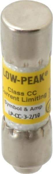 Cooper Bussmann - 150 VDC, 600 VAC, 3.2 Amp, Time Delay General Purpose Fuse - Fuse Holder Mount, 1-1/2" OAL, 20 at DC, 200 at AC (RMS) kA Rating, 13/32" Diam - Strong Tooling