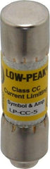 Cooper Bussmann - 150 VDC, 600 VAC, 5 Amp, Time Delay General Purpose Fuse - Fuse Holder Mount, 1-1/2" OAL, 20 at DC, 200 at AC (RMS) kA Rating, 13/32" Diam - Strong Tooling