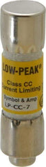 Cooper Bussmann - 150 VDC, 600 VAC, 7 Amp, Time Delay General Purpose Fuse - Fuse Holder Mount, 1-1/2" OAL, 20 at DC, 200 at AC (RMS) kA Rating, 13/32" Diam - Strong Tooling