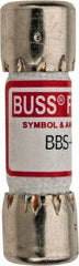 Cooper Bussmann - 600 VAC, 0.4 Amp, Fast-Acting General Purpose Fuse - Fuse Holder Mount, 1-3/8" OAL, 10 at AC kA Rating, 13/32" Diam - Strong Tooling