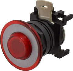 Eaton Cutler-Hammer - Pushbutton Switch Operator - Red, Round Button, Illuminated - Strong Tooling