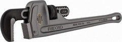 Ridgid - 14" Aluminum Straight Pipe Wrench - 2" Pipe Capacity - Strong Tooling