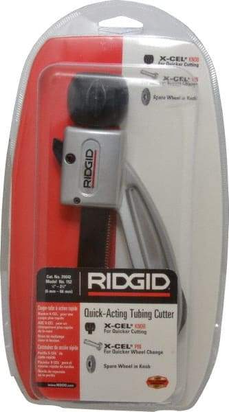 Ridgid - 1/4" to 2-5/8" Pipe Capacity, Tube Cutter - Cuts Metal - Strong Tooling