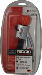 Ridgid - 1/4" to 2" Pipe Capacity, Tube Cutter - Cuts Plastic - Strong Tooling