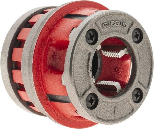 Ridgid - 1 NPT Pipe Threader Die Head - Alloy Steel - Exact Industrial Supply