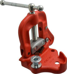 Ridgid - 1/8" to 2" Pipe Capacity, Bench Yoke Vise - Strong Tooling