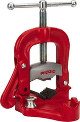 Ridgid - 1/8" to 4" Pipe Capacity, Bench Yoke Vise - Strong Tooling