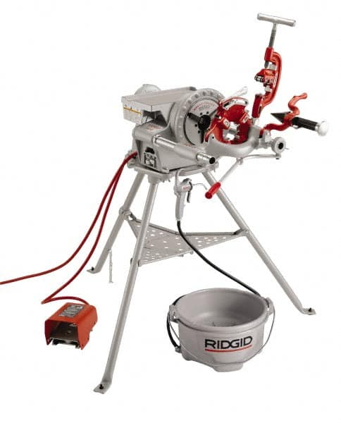 Ridgid - Metal Metal Cutting and Forming Machine Stand - For Use with Model 122XL Copper and Stainless Steel Cutting Machines, Model 300 Power Drive - Strong Tooling