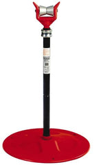 Ridgid - 6" Pipe Capacity, Adjustable Pipe Stand with Plain Support Head - 32" to 41" High, 2,500 Lb Capacity - Strong Tooling