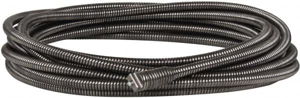 Ridgid - 3/8" x 25' Drain Cleaning Machine Cable - Inner Core Male Cping, 3/4" to 4" Pipe, Use with Models K50, K60SP & K75 A/B - Strong Tooling