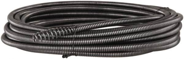 Ridgid - 3/8" x 35' Drain Cleaning Machine Cable - Bulb Auger, 1-1/4" to 1-1/2" Pipe, Use with Models K39, K40 & K50 - Strong Tooling