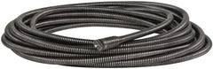 Ridgid - 3/8" x 35' Drain Cleaning Machine Cable - Male Coupling, 1-1/4" to 1-1/2" Pipe, Use with Models K39, K40 & K50 - Strong Tooling