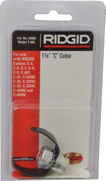 Ridgid - Drain Cleaning Machine C-Cutter - For Use with Models K39, K50, K375, K3800 & K380 - Strong Tooling