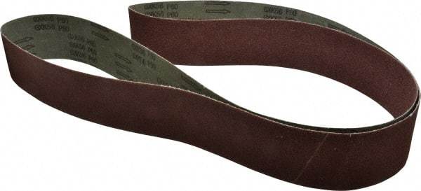 Tru-Maxx - 3" Wide x 90" OAL, 60 Grit, Aluminum Oxide Abrasive Belt - Aluminum Oxide, Medium, Coated, X Weighted Cloth Backing, Series VAC228 - Strong Tooling