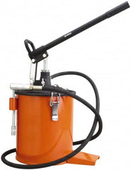 PRO-LUBE - Grease Lubrication Aluminum & Steel Lever Hand Pump - For 22 Lb Container - Strong Tooling