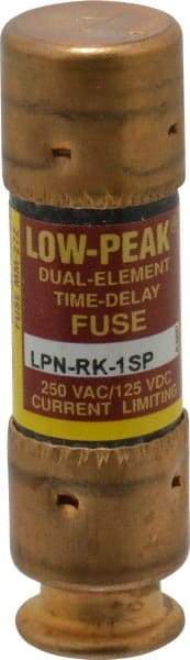 Cooper Bussmann - 125 VDC, 250 VAC, 1 Amp, Time Delay General Purpose Fuse - Fuse Holder Mount, 50.8mm OAL, 100 at DC, 300 at AC (RMS) kA Rating, 9/16" Diam - Strong Tooling