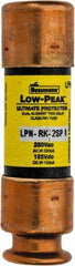 Cooper Bussmann - 125 VDC, 250 VAC, 2 Amp, Time Delay General Purpose Fuse - Fuse Holder Mount, 50.8mm OAL, 100 at DC, 300 at AC (RMS) kA Rating, 9/16" Diam - Strong Tooling