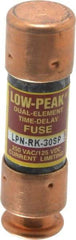 Cooper Bussmann - 125 VDC, 250 VAC, 30 Amp, Time Delay General Purpose Fuse - Fuse Holder Mount, 50.8mm OAL, 100 at DC, 300 at AC (RMS) kA Rating, 9/16" Diam - Strong Tooling