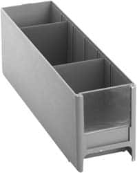 Quantum Storage - 25 Lb. Load Capacity, 11" Deep, Blue High-Impact Polystyrene Drawer Bin - 3-5/16" High x 2-3/4" Wide x 11" Long - Strong Tooling