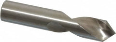 Interstate - 3/8" Body Diam, 90°, 2" OAL, High Speed Steel Spotting Drill - Strong Tooling