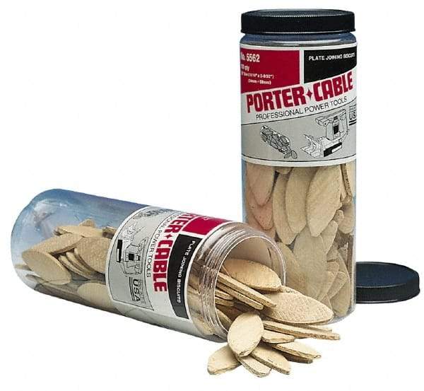 Porter-Cable - Size 10 Biscuits - 150 Pieces, Tube - Strong Tooling