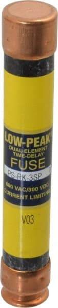 Cooper Bussmann - 300 VDC, 600 VAC, 3 Amp, Time Delay General Purpose Fuse - Fuse Holder Mount, 127mm OAL, 100 at DC, 300 at AC (RMS) kA Rating, 13/16" Diam - Strong Tooling