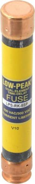 Cooper Bussmann - 300 VDC, 600 VAC, 5 Amp, Time Delay General Purpose Fuse - Fuse Holder Mount, 127mm OAL, 100 at DC, 300 at AC (RMS) kA Rating, 13/16" Diam - Strong Tooling