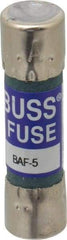 Cooper Bussmann - 250 VAC, 5 Amp, Fast-Acting General Purpose Fuse - Fuse Holder Mount, 1-1/2" OAL, 10 at 125 V kA Rating, 13/32" Diam - Strong Tooling