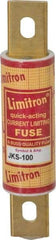 Cooper Bussmann - 600 VAC, 100 Amp, Fast-Acting General Purpose Fuse - Bolt-on Mount, 4-5/8" OAL, 200 (RMS) kA Rating, 1-1/8" Diam - Strong Tooling