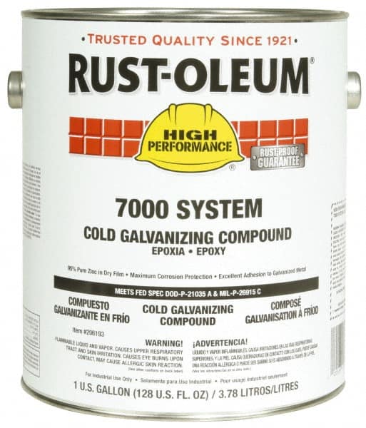 Rust-Oleum - 1 Gal Zinc Cold Galvanizing Compound - Comes in Pail - Strong Tooling