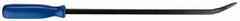 Value Collection - 25" OAL Screwdriver Pry Bar - 3/4" Wide, High Carbon Steel #65 - Strong Tooling