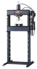 Dake - 25 Ton Hydraulic Shop Press - 10 Inch Stroke, 1 HP, Single Phase - Strong Tooling