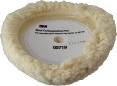 3M - 9" Diam Wool Bonnet Pad - Wool - Strong Tooling