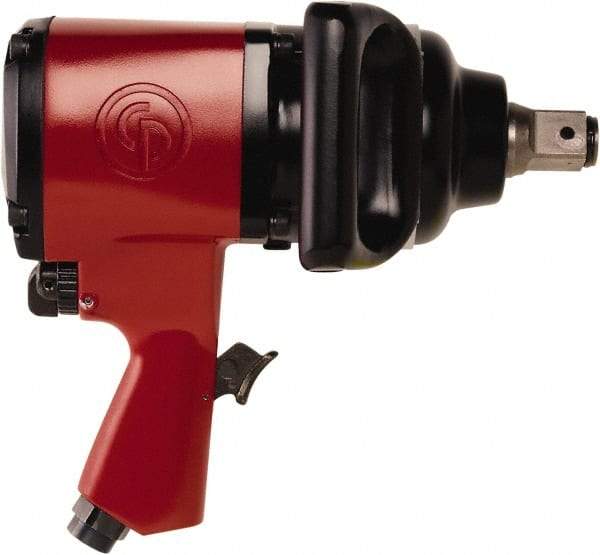 Chicago Pneumatic - 1" Drive, 4,400 RPM, 710 Ft/Lb Torque Impact Wrench - Pistol Grip Handle, 720 IPM, 41 CFM, 90 psi, 1/2" NPT Inlet - Strong Tooling