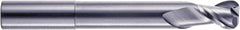 RobbJack - 5/8", 2 Flute, Single End, Solid Carbide, 0.12" Corner Radius End Mill - 6" OAL, 40° Helix, Right Hand Flute, 5/8" LOC, Right Hand Cut, 3-1/8" Extended Reach - Strong Tooling