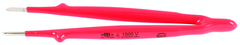 5" OAL INSULATED TWEEZERS STRAIGHT - Strong Tooling