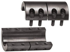 Climax Metal Products - 3/4" Inside x 1-1/2" Outside Diam, Two Piece Rigid Coupling without Keyway - 2-1/4" Long - Strong Tooling