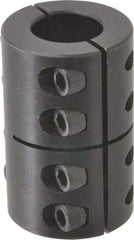 Climax Metal Products - 7/8" Inside x 1-5/8" Outside Diam, Two Piece Rigid Coupling without Keyway - 2-1/2" Long - Strong Tooling