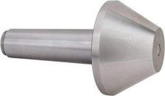 Riten - MT6 Taper Shank, 6-1/2" Head Diam Live Center - 4-5/16" Head Length, 3" Point Diam, 4-15/16" Point Len, 4,800 Lb Max Workpc, Bull Nose Point - Strong Tooling