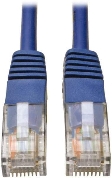 Tripp-Lite - Cat5e, 24 AWG, 8 Wires, 350 MHz, Unshielded Network & Ethernet Cable - Blue, PVC, 7' OAL - Strong Tooling