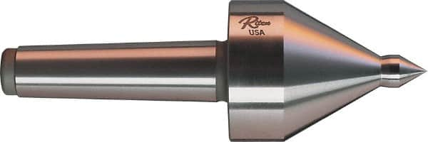 Riten - MT5 Taper Shank, 3-1/2" Head Diam 1,165 Lb Capacity Live Center - 3,500 Max RPM, 4-5/8" Head Length, 3/4" Point Diam, 1-1/8" Point Len, 1,165 Lb Max Workpc, 4-5/8" OAL, Pipe Nose Point - Strong Tooling