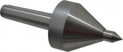 Riten - MT3 Taper Shank, 2-5/8" Head Diam 685 Lb Capacity Live Center - 4,000 Max RPM, 3-3/16" Head Length, 5/8" Point Diam, 15/16" Point Len, 685 Lb Max Workpc, 3-3/16" OAL, Pipe Nose Point - Strong Tooling