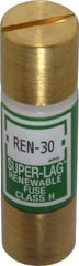 Cooper Bussmann - 250 VAC, 30 Amp, Time Delay Renewable Fuse - Fuse Holder Mount, 50.8mm OAL, 10 (RMS) kA Rating, 9/16" Diam - Strong Tooling