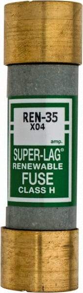 Cooper Bussmann - 250 VAC, 35 Amp, Time Delay Renewable Fuse - Fuse Holder Mount, 76.2mm OAL, 10 (RMS) kA Rating, 20.6mm Diam - Strong Tooling