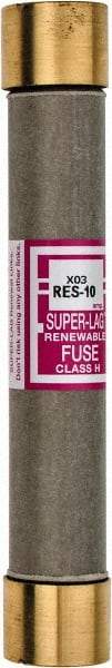 Cooper Bussmann - 600 VAC, 10 Amp, Time Delay Renewable Fuse - Fuse Holder Mount, 127mm OAL, 10 (RMS) kA Rating, 13/16" Diam - Strong Tooling